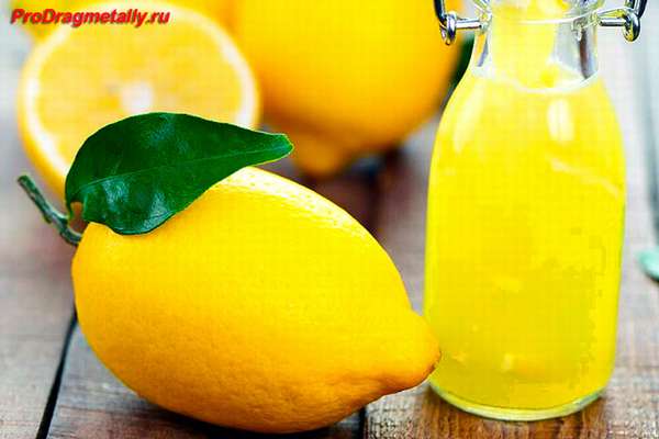 Лимон и лимонный сок