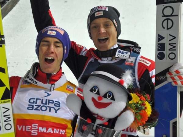 Норвежские спортсмены-горнолыжники
