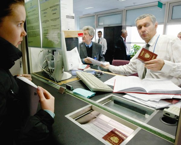 Подача документов на визу