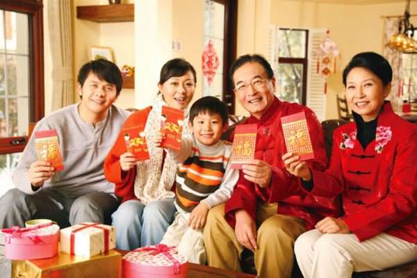 Семья в Китае