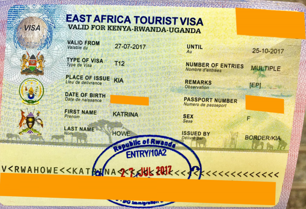 Восточноафриканская виза