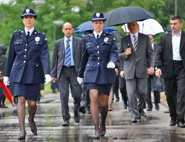 Сербские полицейские
