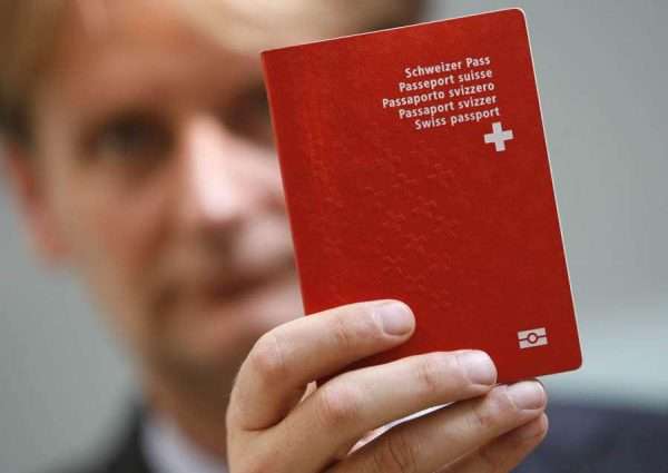 Паспорт Швейцарии